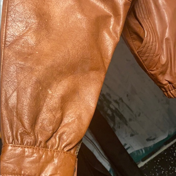 Vintage 80’s Leather Jacket - Picture 5 of 6